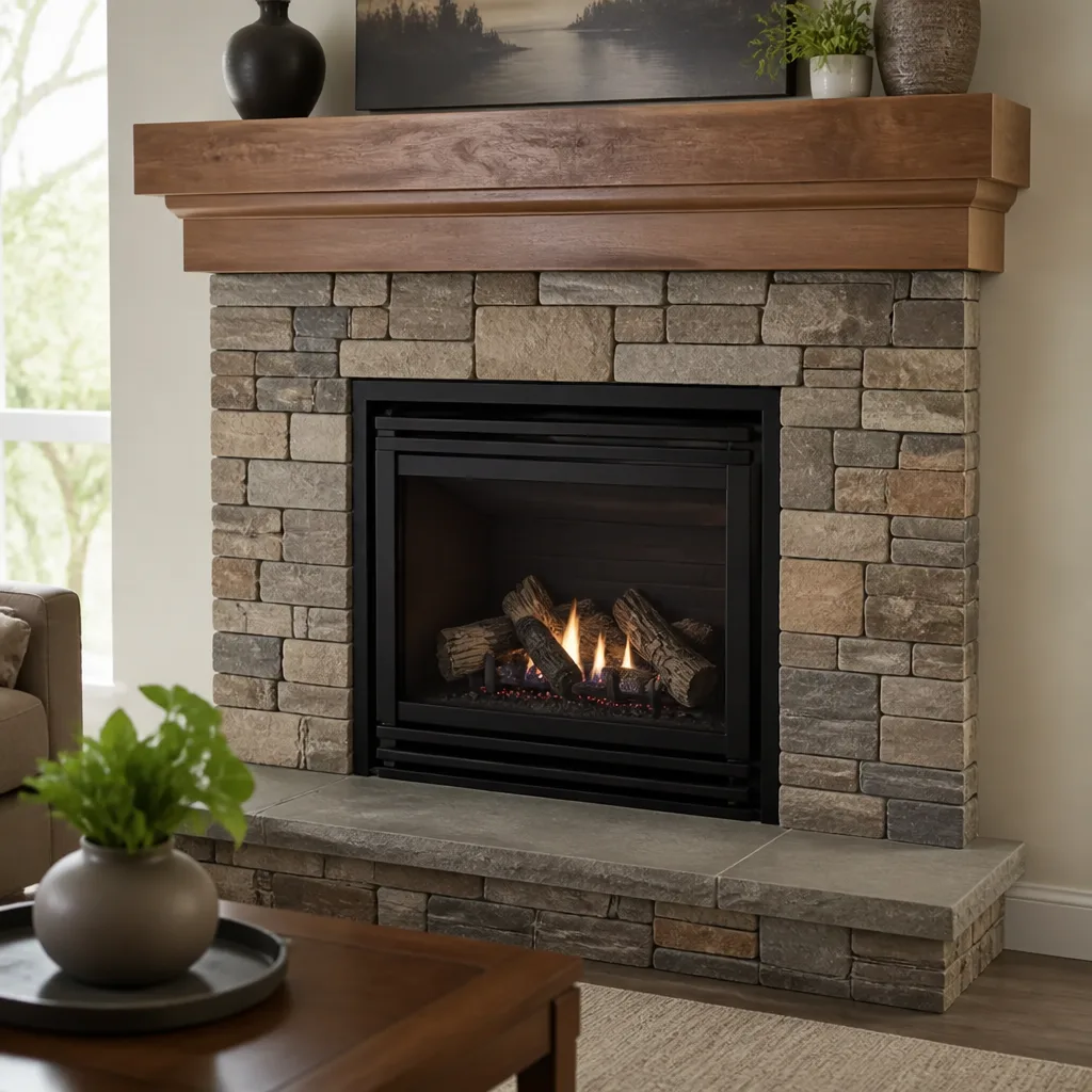 Gas fireplace service